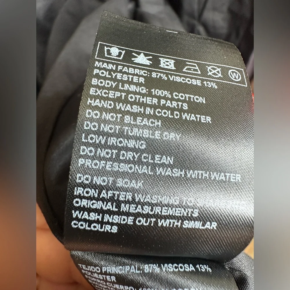 NWT BA&SH ROBE CREW BUTTON CLOSURE DRESS - Picture 9 of 13